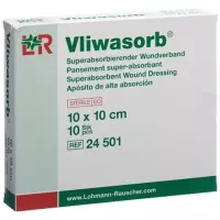 Vliwasorb повязка для ран 10x10см стерильный 10 штук