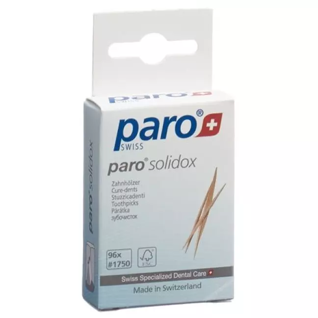 Paro Solidox Zahnholz Mittel Doppelendig 96 штук Paro Solidox Zahnholz Mittel Doppelendig 96 штук