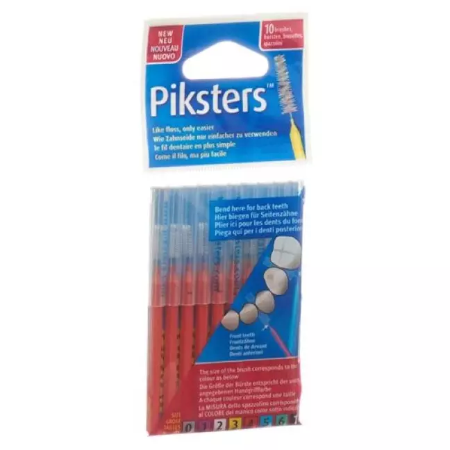 Piksters Interdentalburstchen размер 4 10 штук Piksters Interdentalburstchen размер 4 10 штук