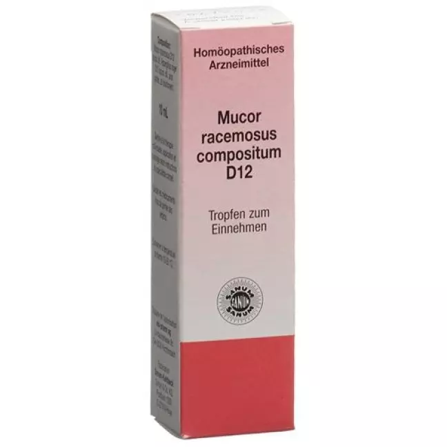 Sanum Mucor Racemosus Comp капли D 12 10мл Sanum Mucor Racemosus Comp капли D 12 10мл