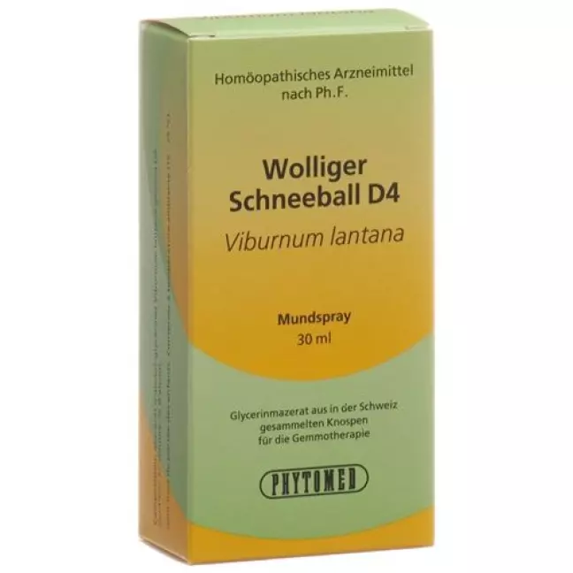 Phytomed Gemmo Wolliger Schneeball жидкость D 4 30мл Phytomed Gemmo Wolliger Schneeball жидкость D 4 30мл