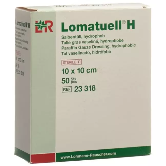 Lomatuell H Salbenkompresse 10x10см стерильный 50 штук Lomatuell H Salbenkompresse 10x10см стерильный 50 штук