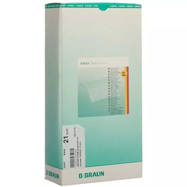 Askina Foam Schaumstoffverband 10x20см 10 штук Askina Foam Schaumstoffverband 10x20см 10 штук