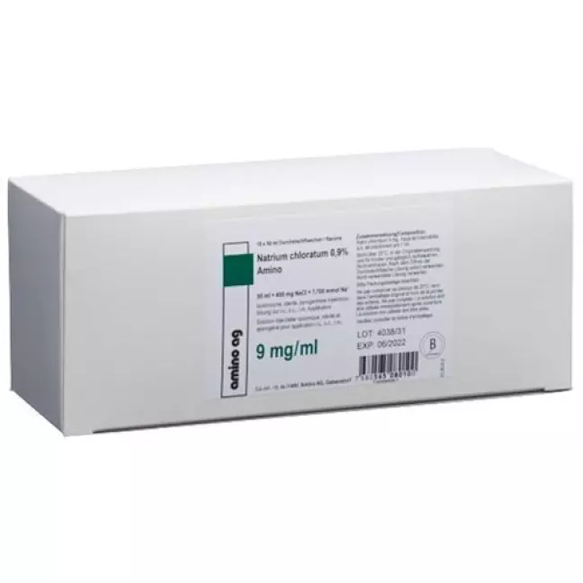 Nacl Amino 0.9% 10 X 50 ml Nacl Amino 0.9% 10 X 50 ml