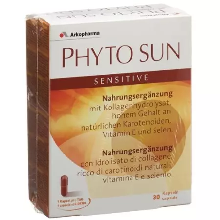 Phyto Sun Sensitive в капсулах Duo 2x 30 штук Phyto Sun Sensitive в капсулах Duo 2x 30 штук