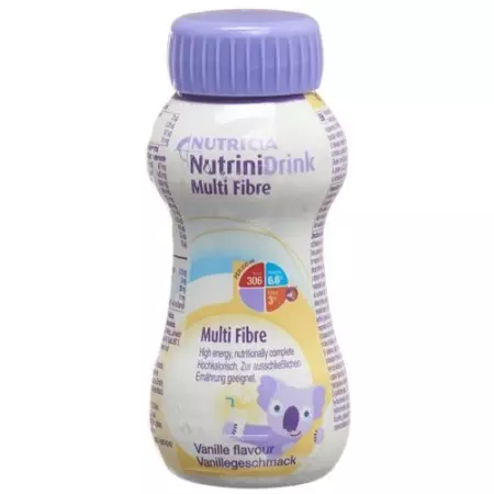 NutriniDrink Multi Fibre Vanille 200мл NutriniDrink Multi Fibre Vanille 200мл