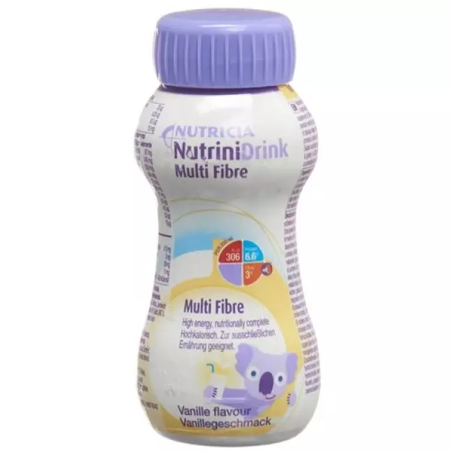 NutriniDrink Multi Fibre Vanille 200мл NutriniDrink Multi Fibre Vanille 200мл