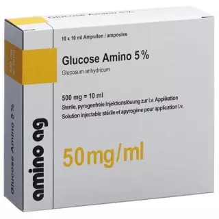 Gluc Amino 5% 10 Ampullen 10 ml