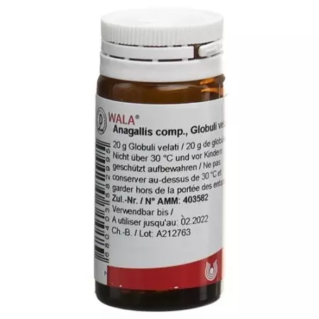 Wala Anagallis Comp шарики бутылка 20г Wala Anagallis Comp шарики бутылка 20г