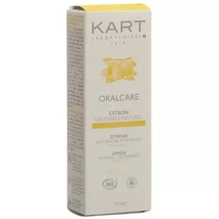 Kart Zahnpaste Lehm Oralcare Zitrone 75мл