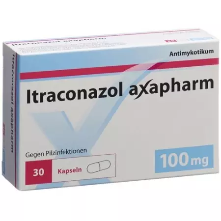 Itraconazol Axapharm 100 mg 30 Kaps Itraconazol Axapharm 100 mg 30 Kaps