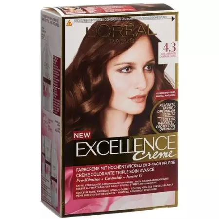 Excellence Color крем 4.3 Goldbraun