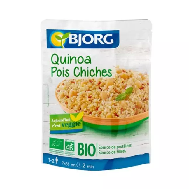 BJORG QUINOA POIS CHICHES BJORG QUINOA POIS CHICHES