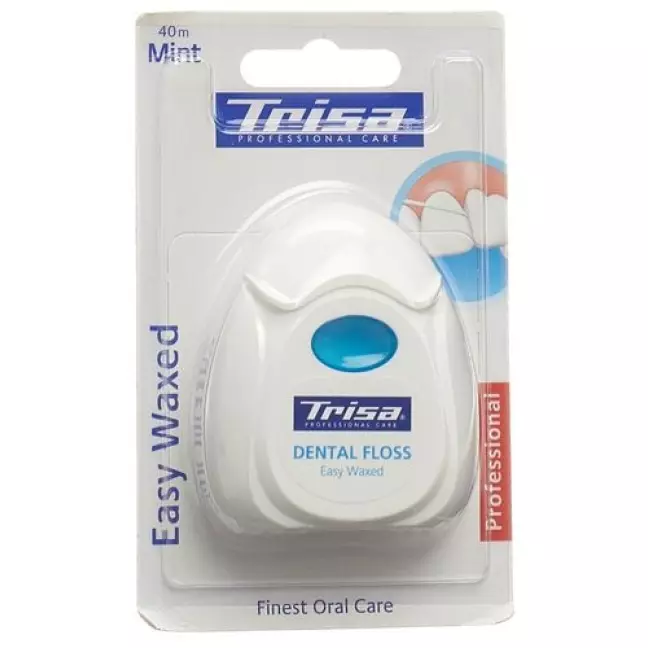 Trisa Zahnseide 40m Gewachst Mint Trisa Zahnseide 40m Gewachst Mint
