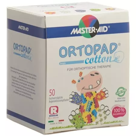Ortopad Cotton Occlusionspfl Reg Boy Ab 4j 50 штук Ortopad Cotton Occlusionspfl Reg Boy Ab 4j 50 штук