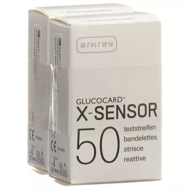 GLUCOCARD X-SENSOR TESTSTREIFE GLUCOCARD X-SENSOR TESTSTREIFE