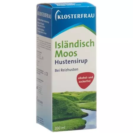 Klosterfrau Islandisch Moos Hustensirup 200мл Klosterfrau Islandisch Moos Hustensirup 200мл