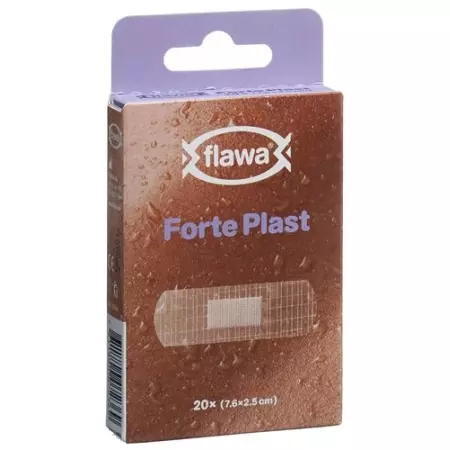 Flawa Forte Plast 2.5смx7.6см 20 штук Flawa Forte Plast 2.5смx7.6см 20 штук