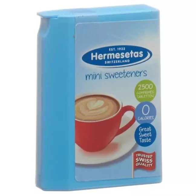 Hermesetas в таблетках, доза 2500 штук Hermesetas в таблетках, доза 2500 штук