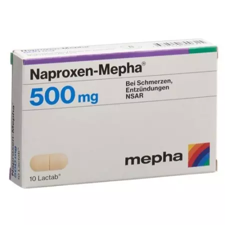 Naproxen Mepha 500 mg 50 Lacktab Naproxen Mepha 500 mg 50 Lacktab