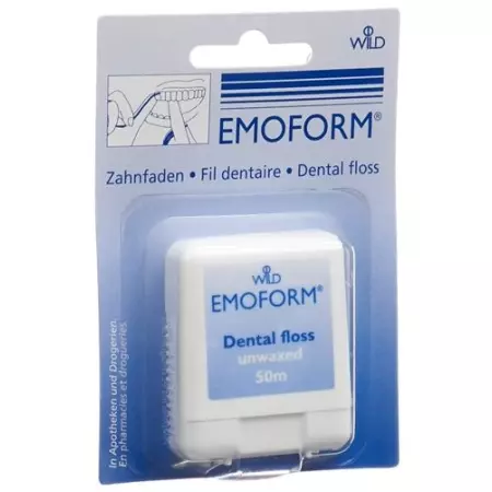 Emoform Zahnfaden Ungewachst 50м Emoform Zahnfaden Ungewachst 50м