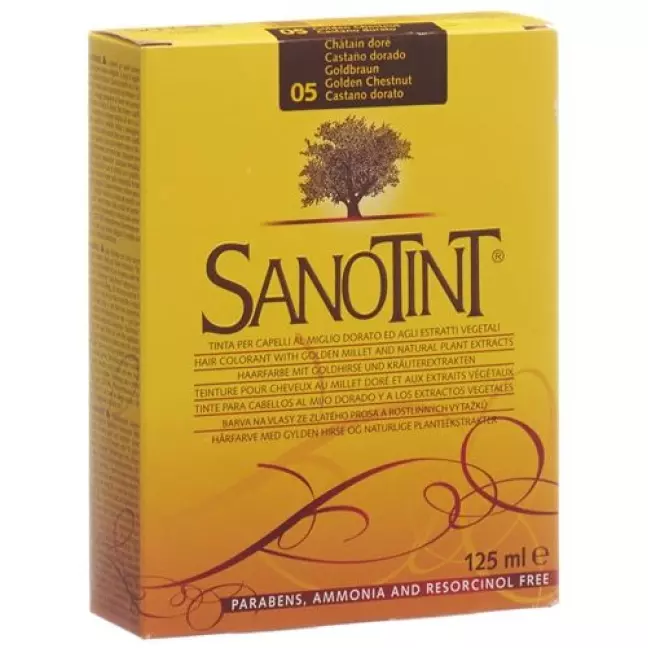 Sanotint цвет волос 05 Goldbraun Sanotint цвет волос 05 Goldbraun