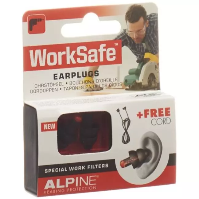 ALPINE WORKSAFE OHRSTOEPSEL ALPINE WORKSAFE OHRSTOEPSEL
