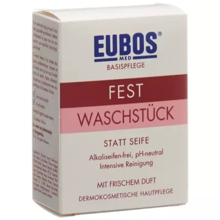Eubos Seife Fest Parfumiert Rosa 125г Eubos Seife Fest Parfumiert Rosa 125г