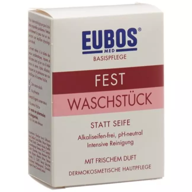 Eubos Seife Fest Parfumiert Rosa 125г Eubos Seife Fest Parfumiert Rosa 125г