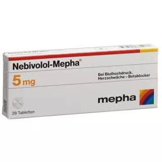 Небиволол Мефа 5 мг 56 таблеток