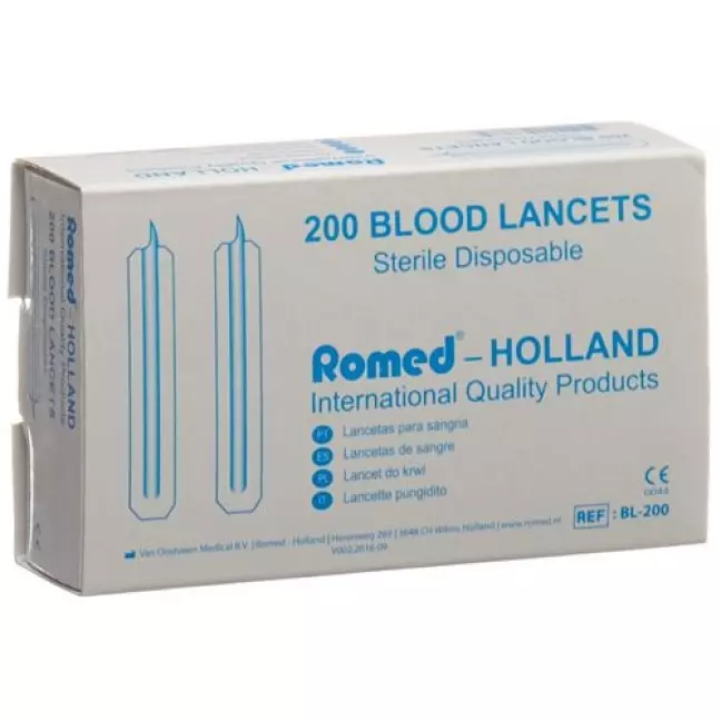 ROMED BLUTLANZETTEN STERIL