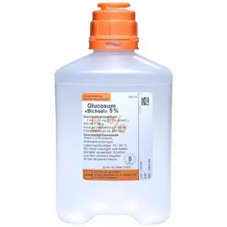 Gluc Bichsel 5% 500 ml
