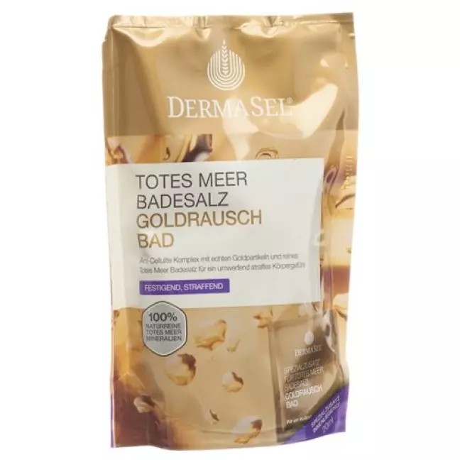 DermaSel Badesalz Gold + 20мл 400г DermaSel Badesalz Gold + 20мл 400г