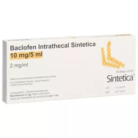 BACLOFEN INTRA SINT 10MG/5ML
