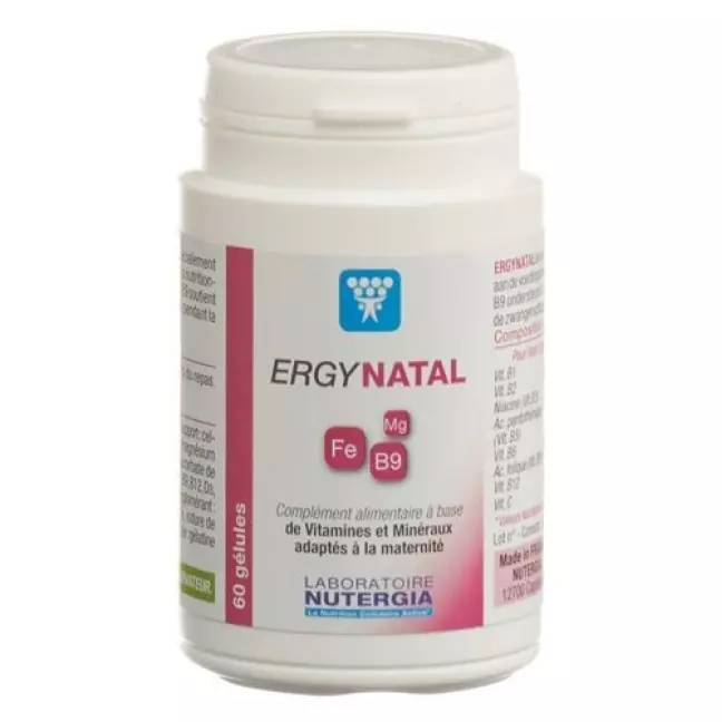 NUTERGIA ERGYNATAL GELULES NUTERGIA ERGYNATAL GELULES