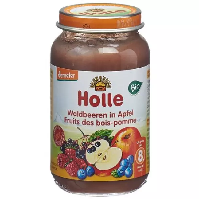 Holle Waldbeeren Apfel 220 g