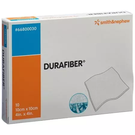 Durafiber Wundauflage 10x10см Steril 10 штук Durafiber Wundauflage 10x10см Steril 10 штук
