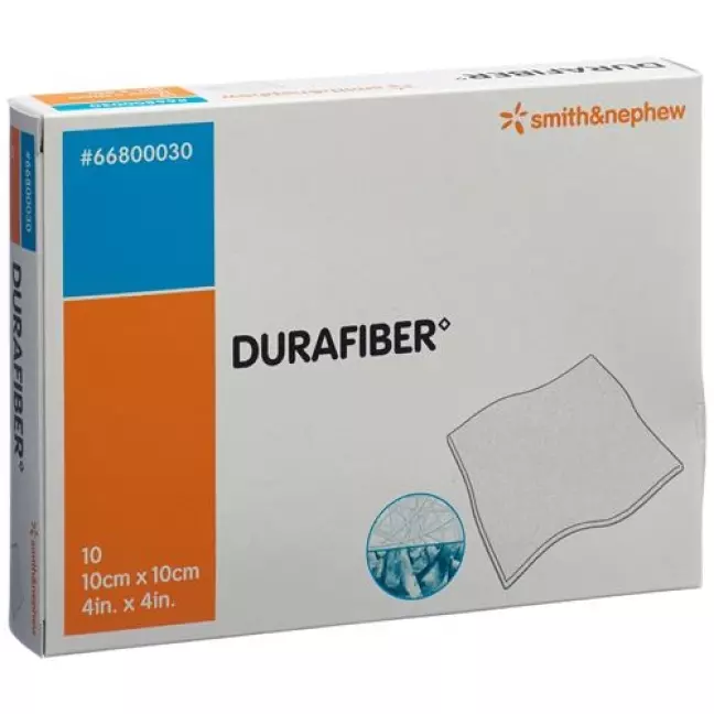 Durafiber Wundauflage 10x10см Steril 10 штук Durafiber Wundauflage 10x10см Steril 10 штук