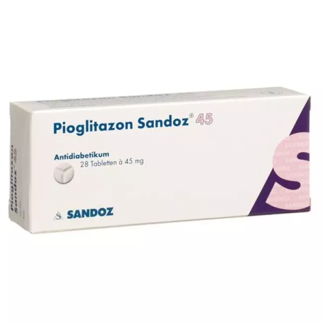 PIOGLITAZON SANDOZ 45MG