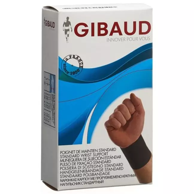 Gibaud Handgelenkbandage M 15-17см schwarz Gibaud Handgelenkbandage M 15-17см schwarz