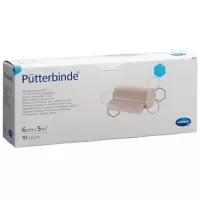Puetter бинт 6смx5m 10 штук