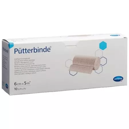 Puetter бинт 6смx5m 10 штук Puetter бинт 6смx5m 10 штук