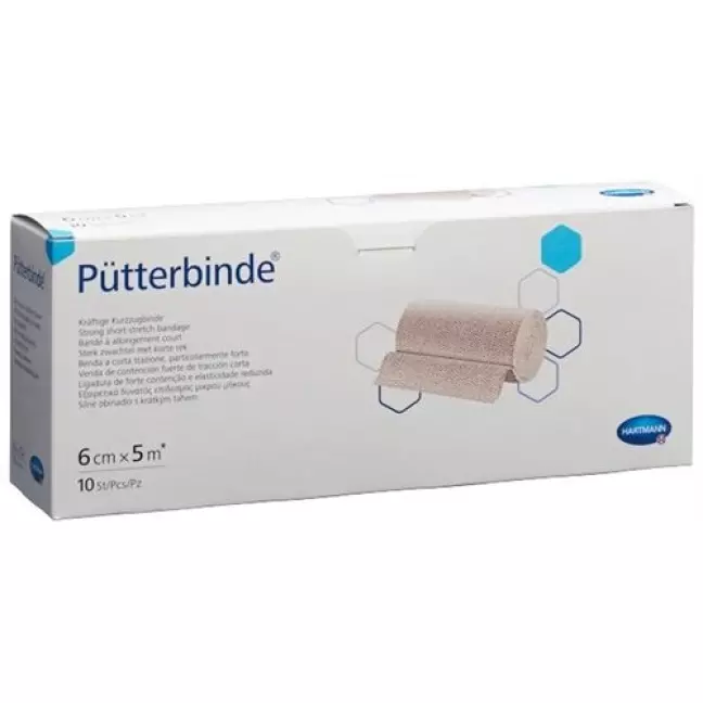 Puetter бинт 6смx5m 10 штук Puetter бинт 6смx5m 10 штук