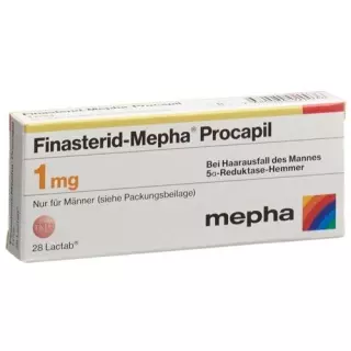 Финастерид Мефа Прокапил 1 мг 28 таблеток покрытых оболочкой