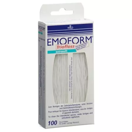 Emoform Triofloss Extra Soft 100 штук Emoform Triofloss Extra Soft 100 штук