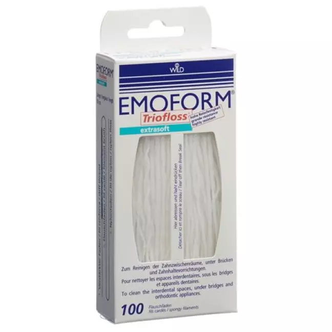Emoform Triofloss Extra Soft 100 штук Emoform Triofloss Extra Soft 100 штук