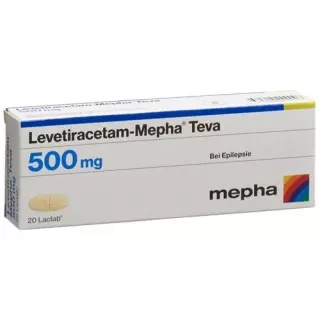 Леветирацетам Мефа Тева 500 мг 200 таблеток покрытых оболочкой
