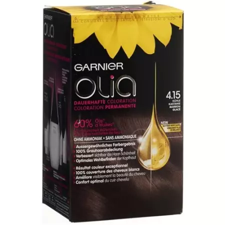 Olia Haarfarbe 4.15 Kuhle Kastanie Olia Haarfarbe 4.15 Kuhle Kastanie