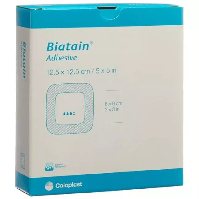 Biatain Adhesive 12.5x12.5см 10 штук Biatain Adhesive 12.5x12.5см 10 штук