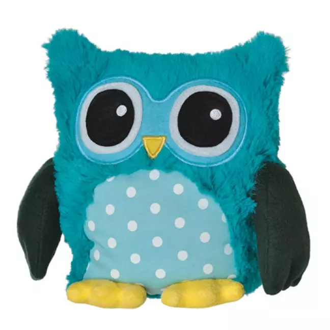 Warmies Pop Warme - Stofftier Eule Turkis